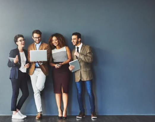 Professional team collaboration